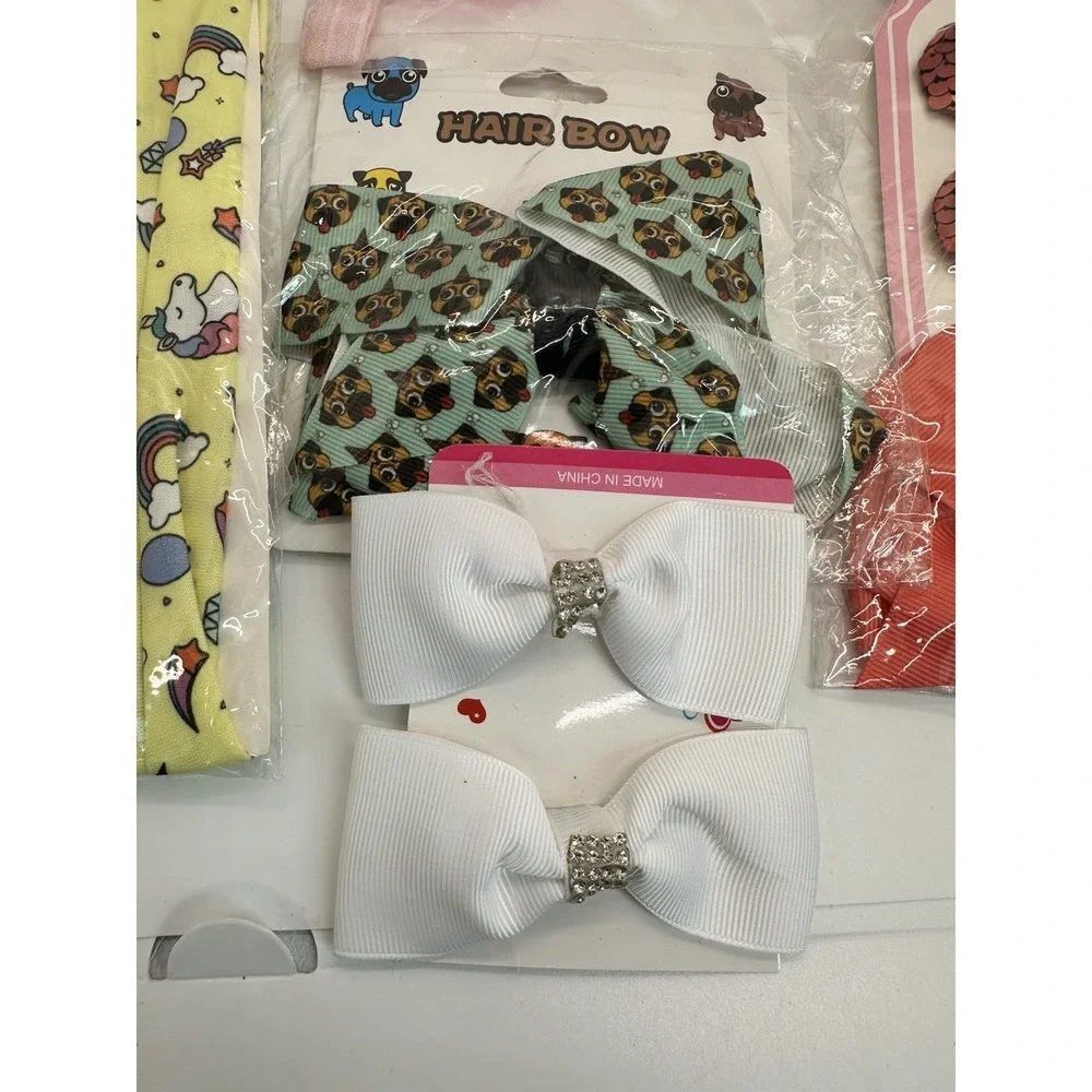 Lot Of‎ Kids Mickey Mouse Hair Clips And Assorted Hair Clips